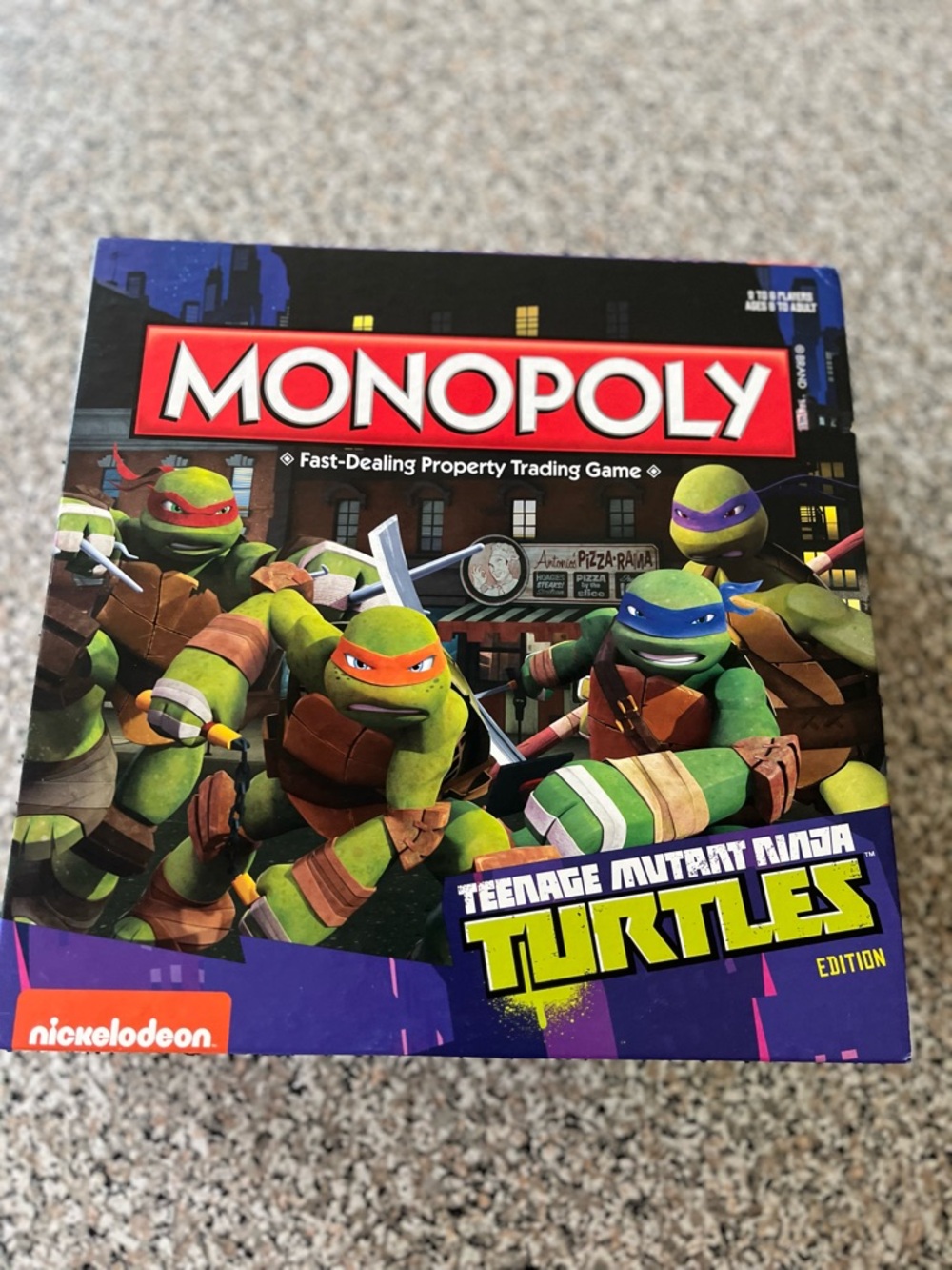 Monopoly Teenage Mutant Ninja Turtles Edition Board Game - Nickelodeon